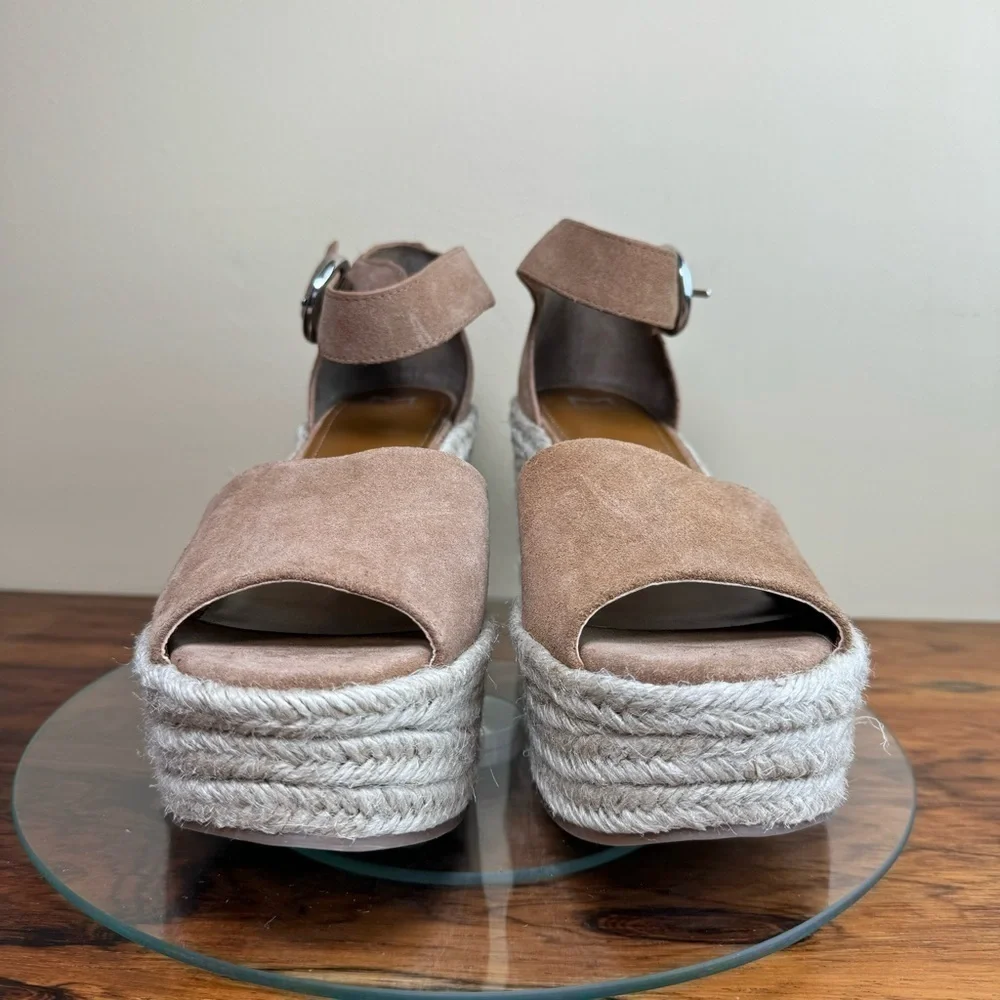 Marc Fisher Alita Platform Wedge Espadrille Sandal